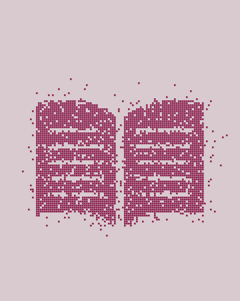 Pixel illustration of an open book